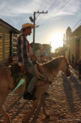 Headed for the barn. Trinidad, Cuba