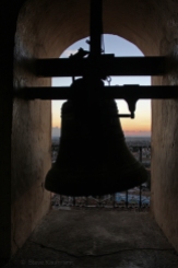 The bell in the tower of San Francisco de Asis Trinidad, Cuba